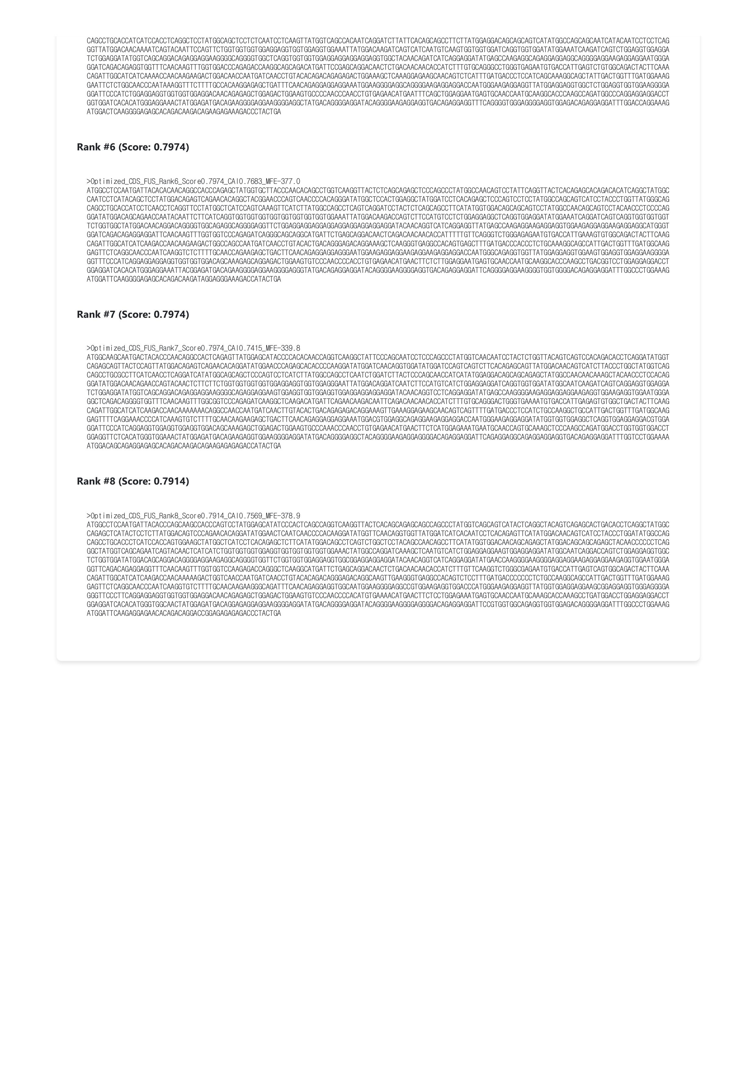 IVT, Designer, Report, FUS, bioneer, gene, synthesus
